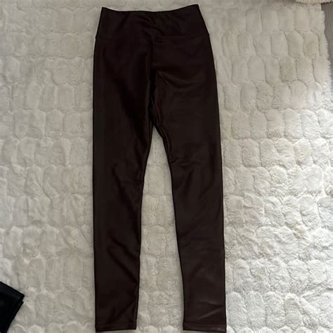 hollister flare leggings|hollister faux leather leggings.